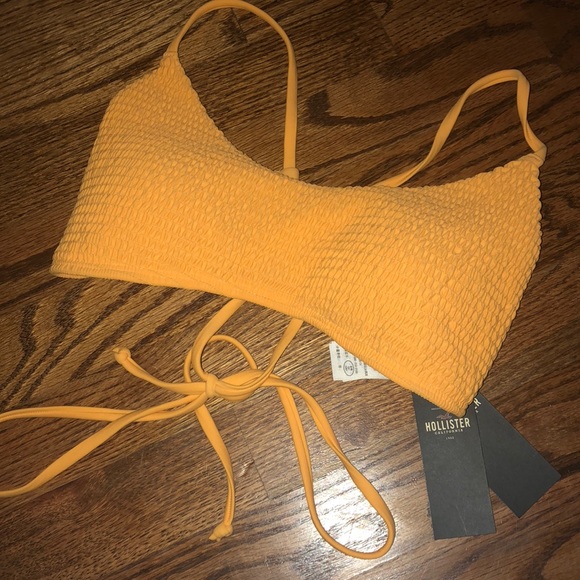 Hollister Other - yellow bathing suit top